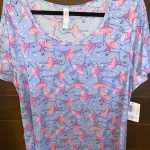 Lularoe 2XL Ballerina Classic Tee